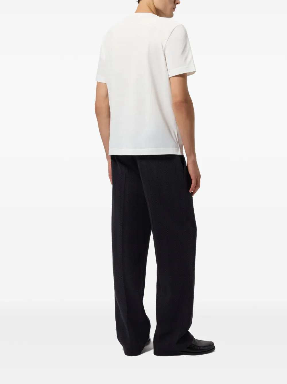 Missoni Men Cotton Jersey Crew-Neck T-Shirt With Insert MISSONI