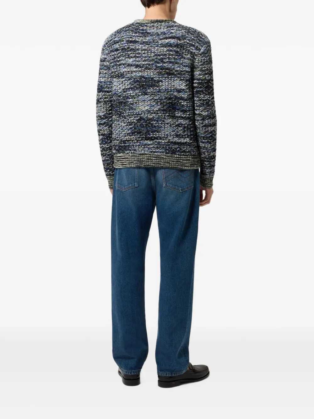 Missoni Men Zigzag Knit Crew-Neck Sweater MISSONI