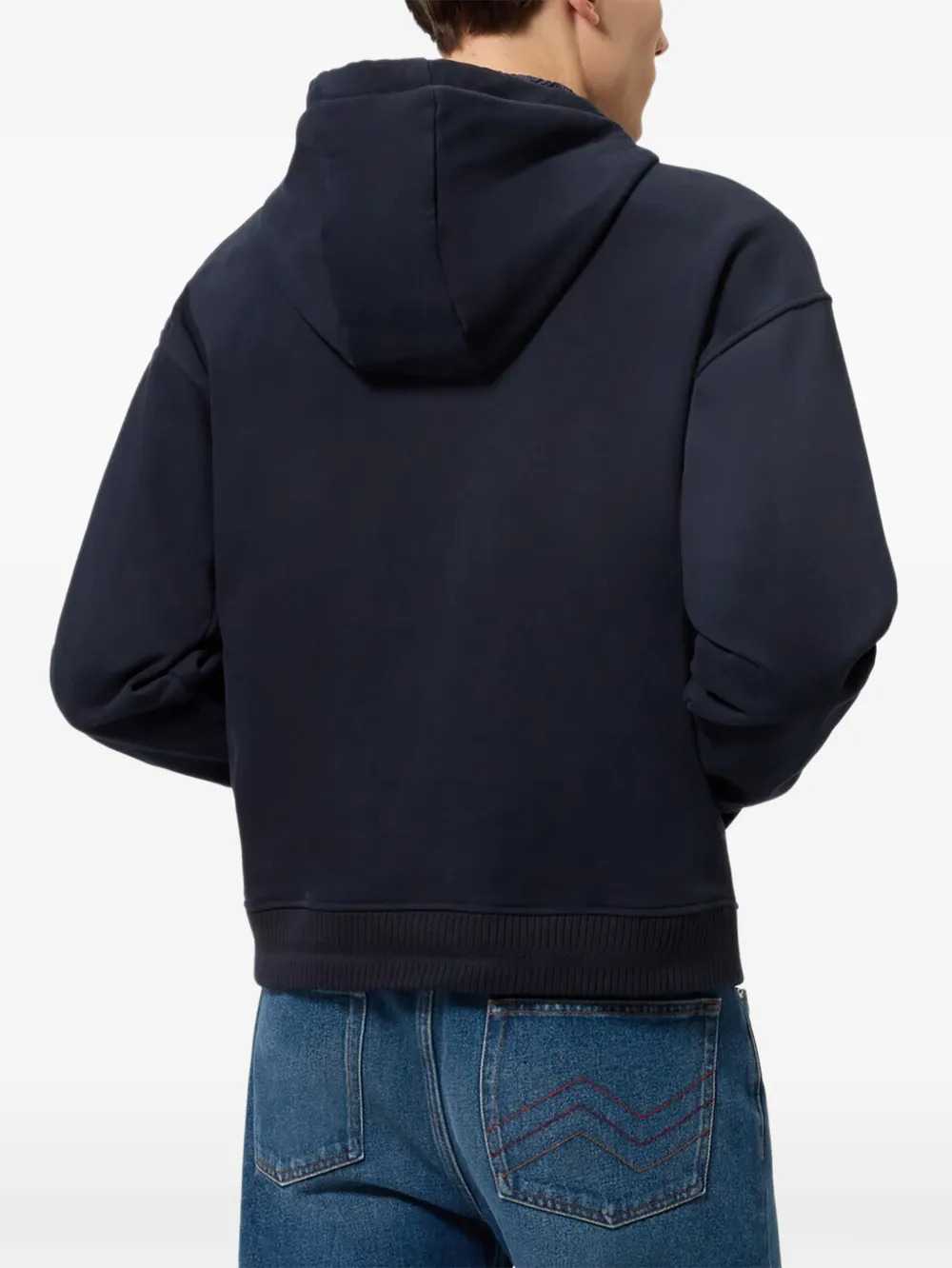 Missoni Men Cotton Zip-Up Hoodie With Insert MISSONI