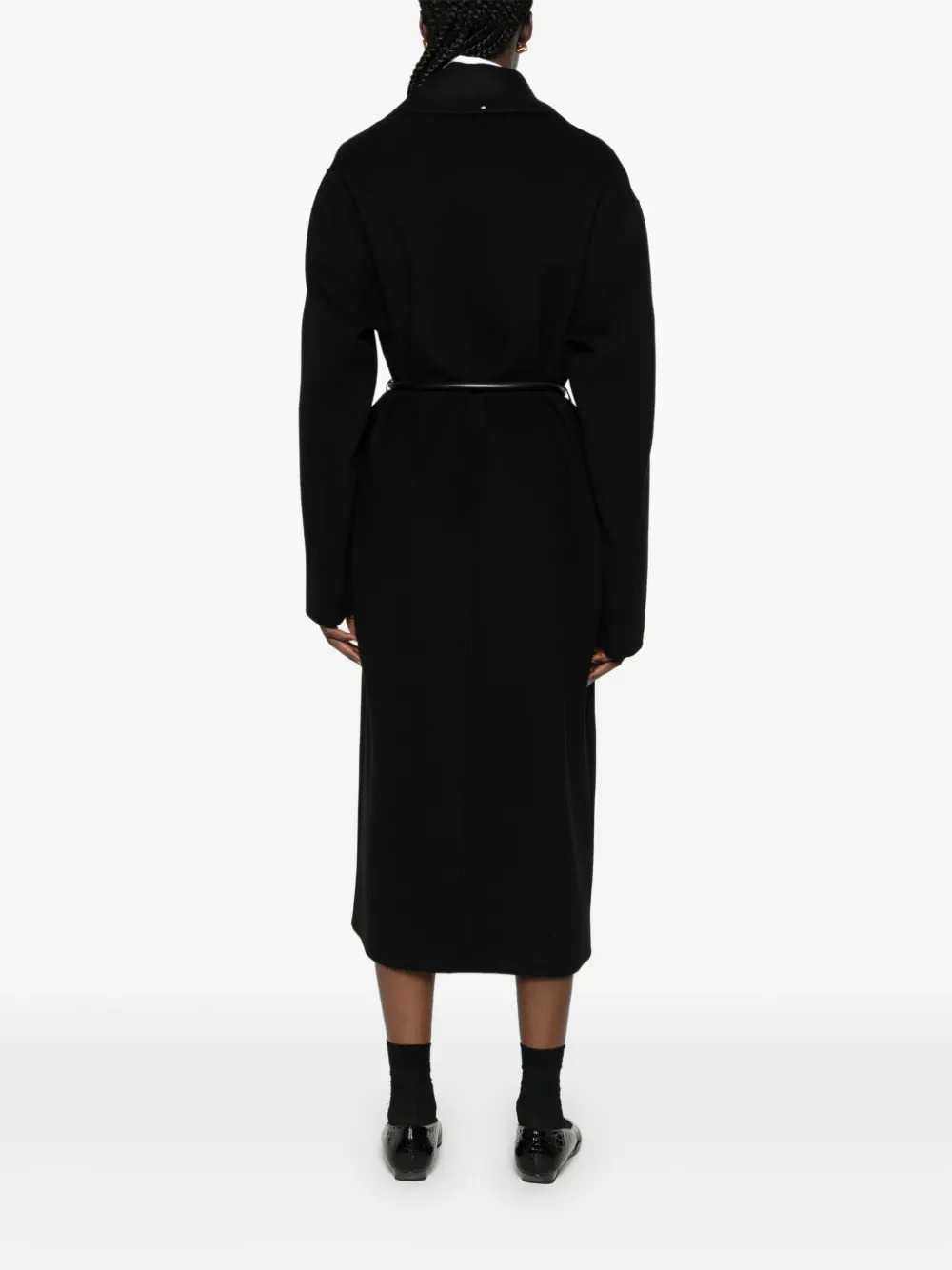 Sportmax Women Zannata Belted Coat With Notch Lapels SPORTMAX