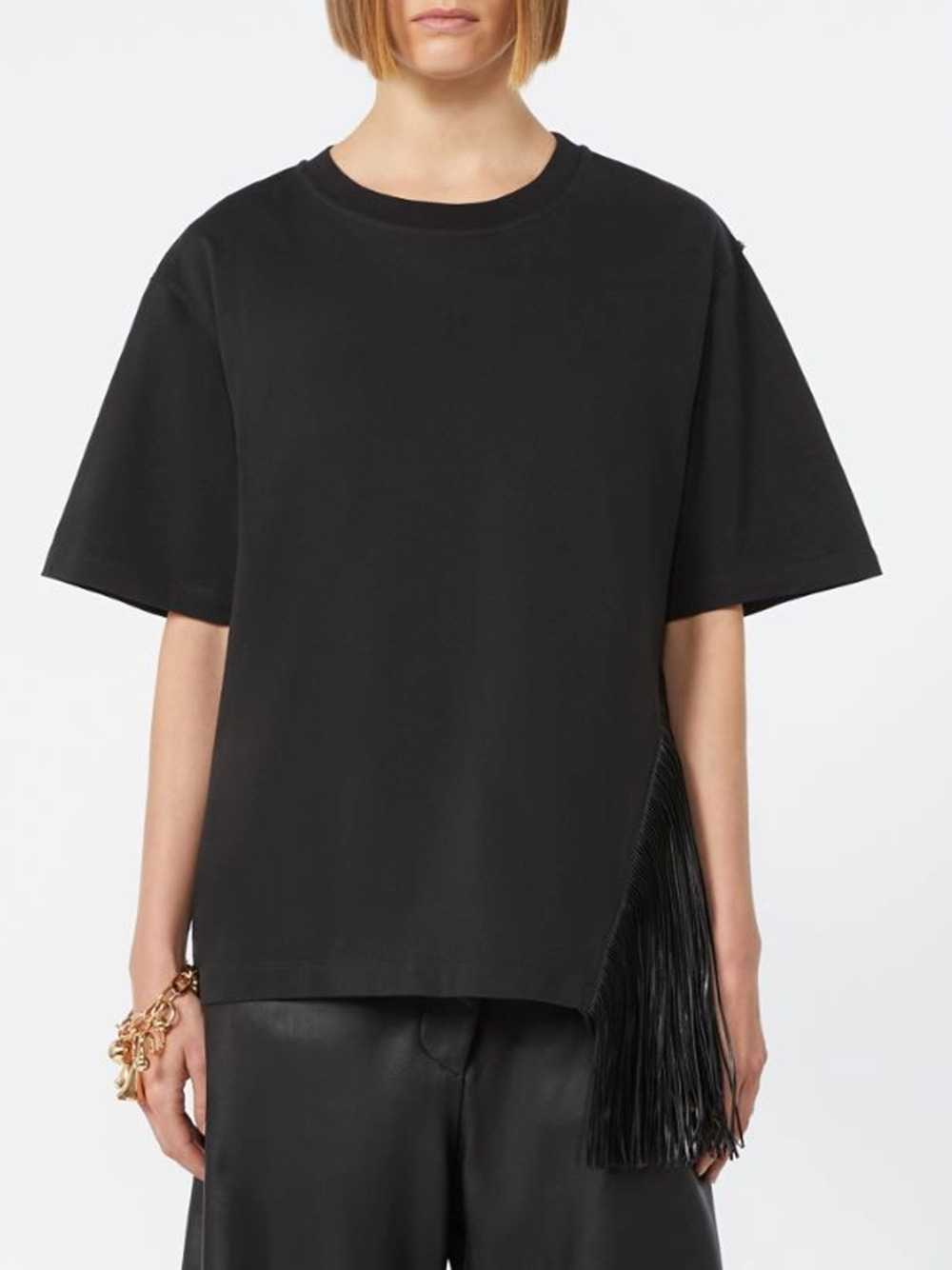 Sportmax Women T-Shirt With Fringe Details SPORTMAX
