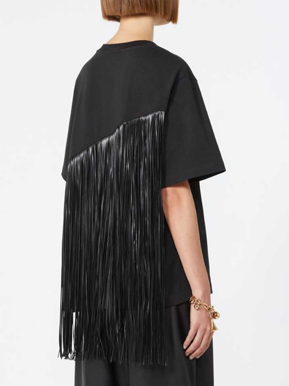 Sportmax Women T-Shirt With Fringe Details SPORTMAX