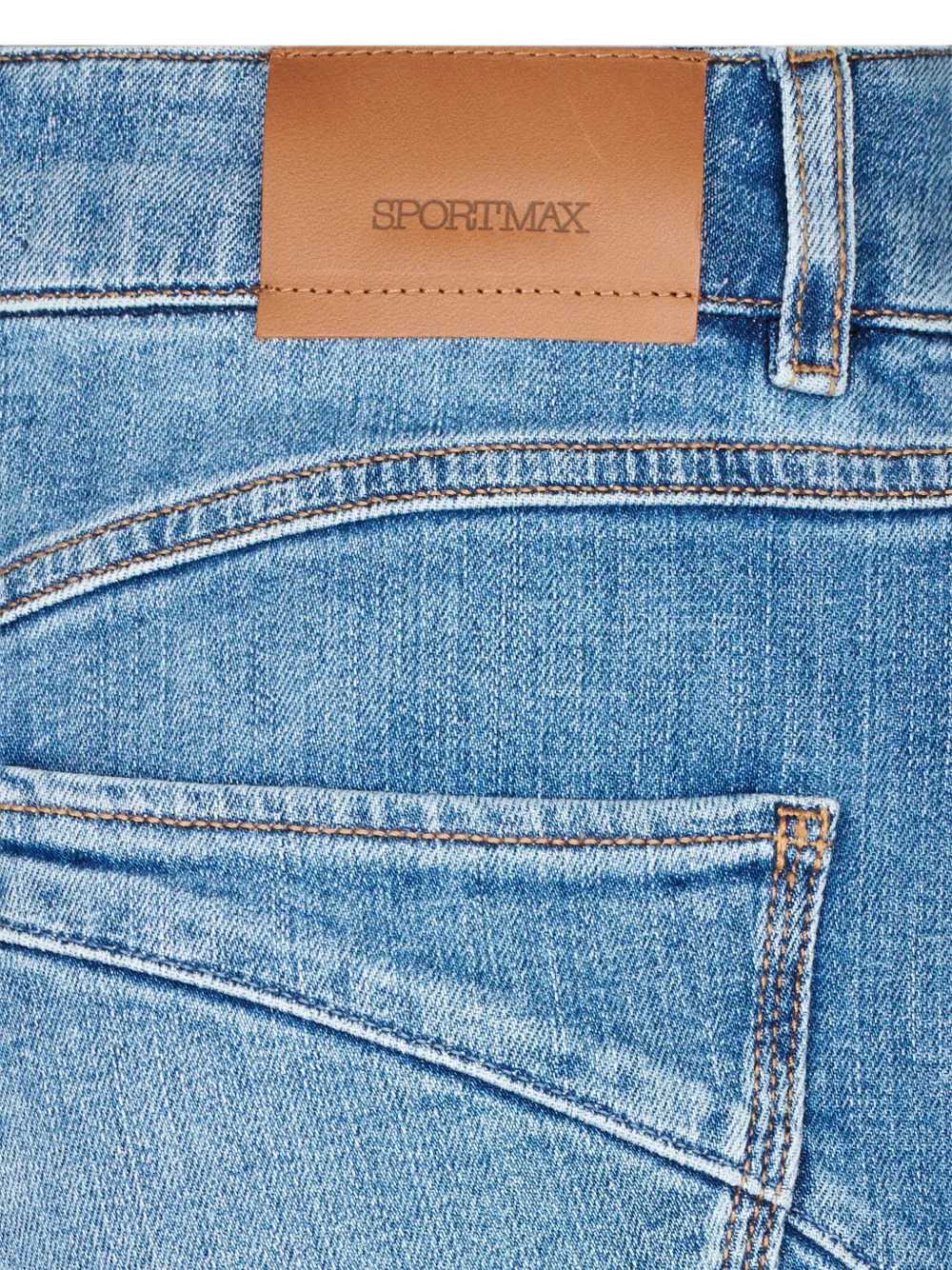 Sportmax Women Washed Slim-Fit Jeans SPORTMAX