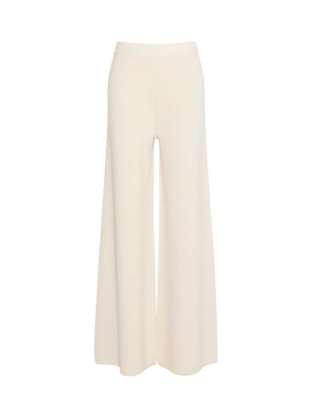 Max Mara Women Wide-Leg Wool And Cashmere Blend Trousers - Beige MAX MARA