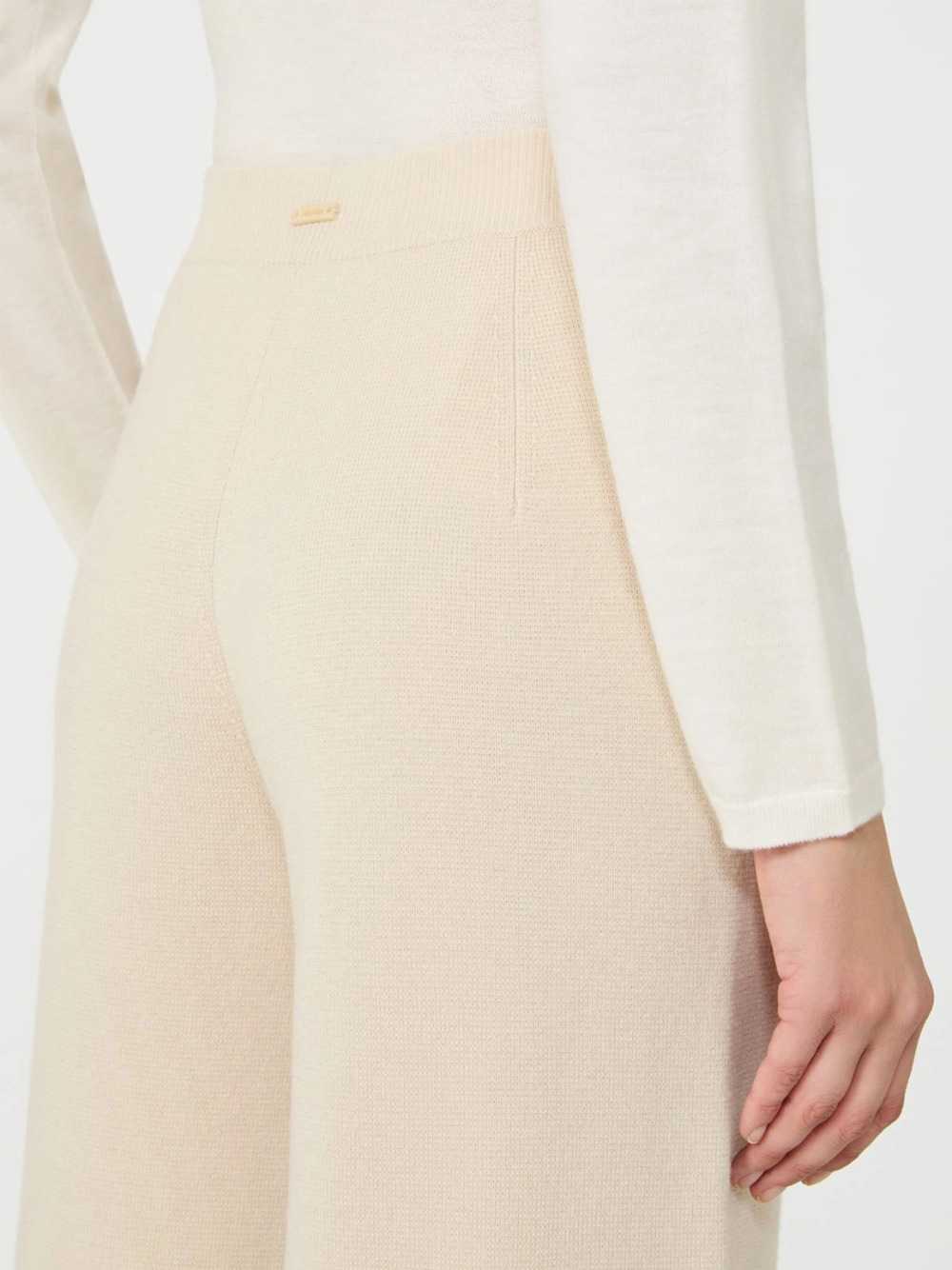 Max Mara Women Wide-Leg Wool And Cashmere Blend Trousers - Beige MAX MARA