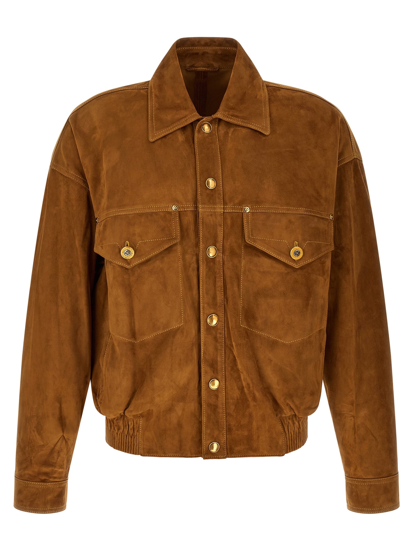 Versace Men Suede Blouson VERSACE