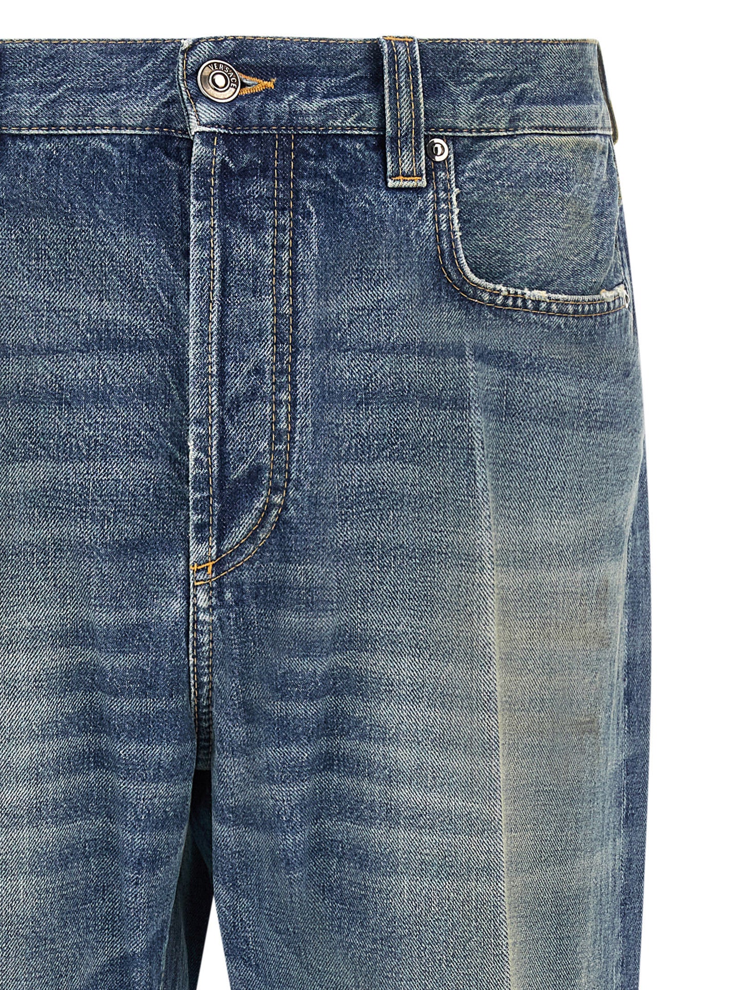 Versace Men Distressed Jeans VERSACE