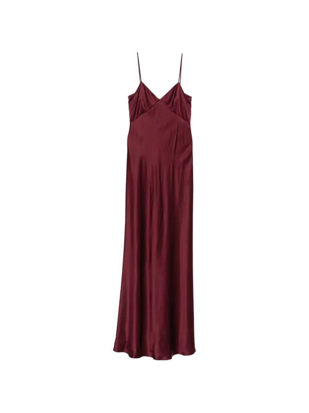 Max Mara Women Silk Satin Slip Dress MAX MARA