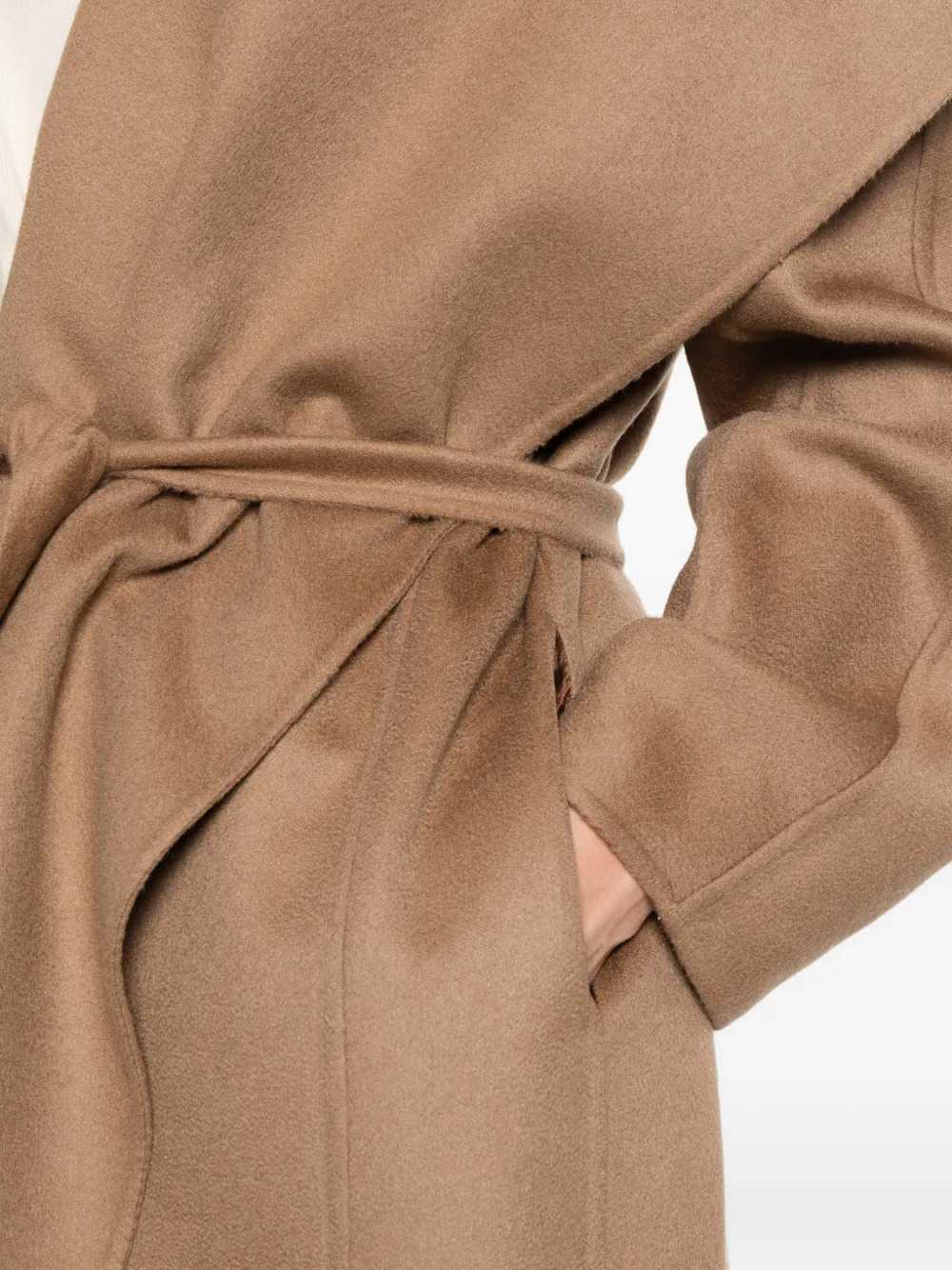 Max Mara Women Coat With Shawl Collar And Belt MAX MARA