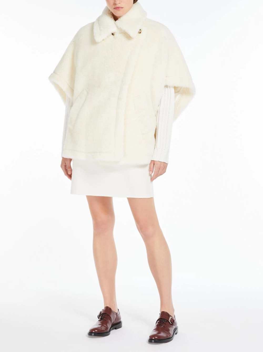 Max Mara Women Cape With Side Pocket MAX MARA