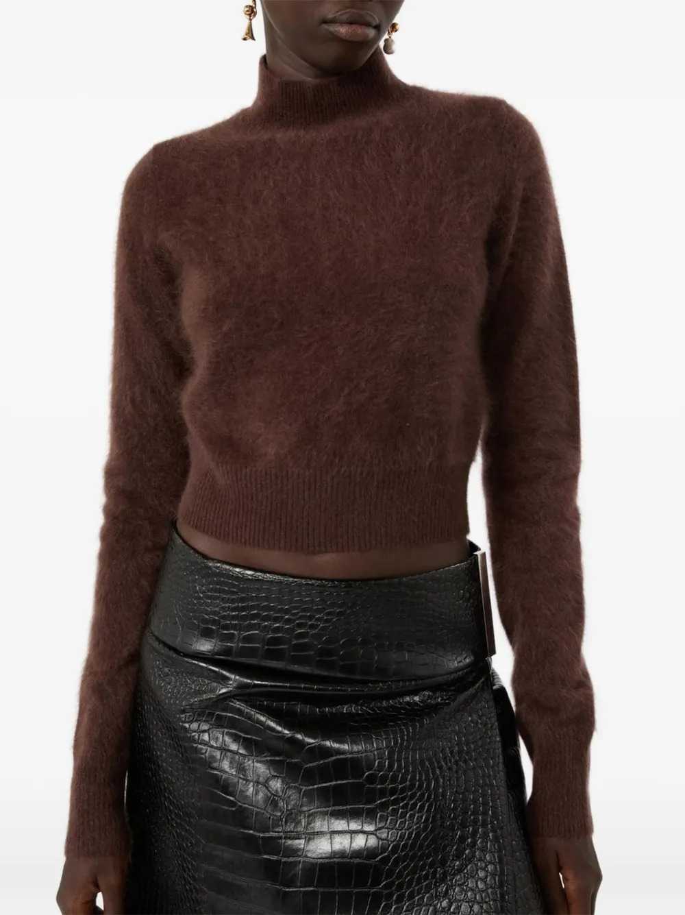 Sportmax Women Agio Cropped Cashmere Sweater SPORTMAX