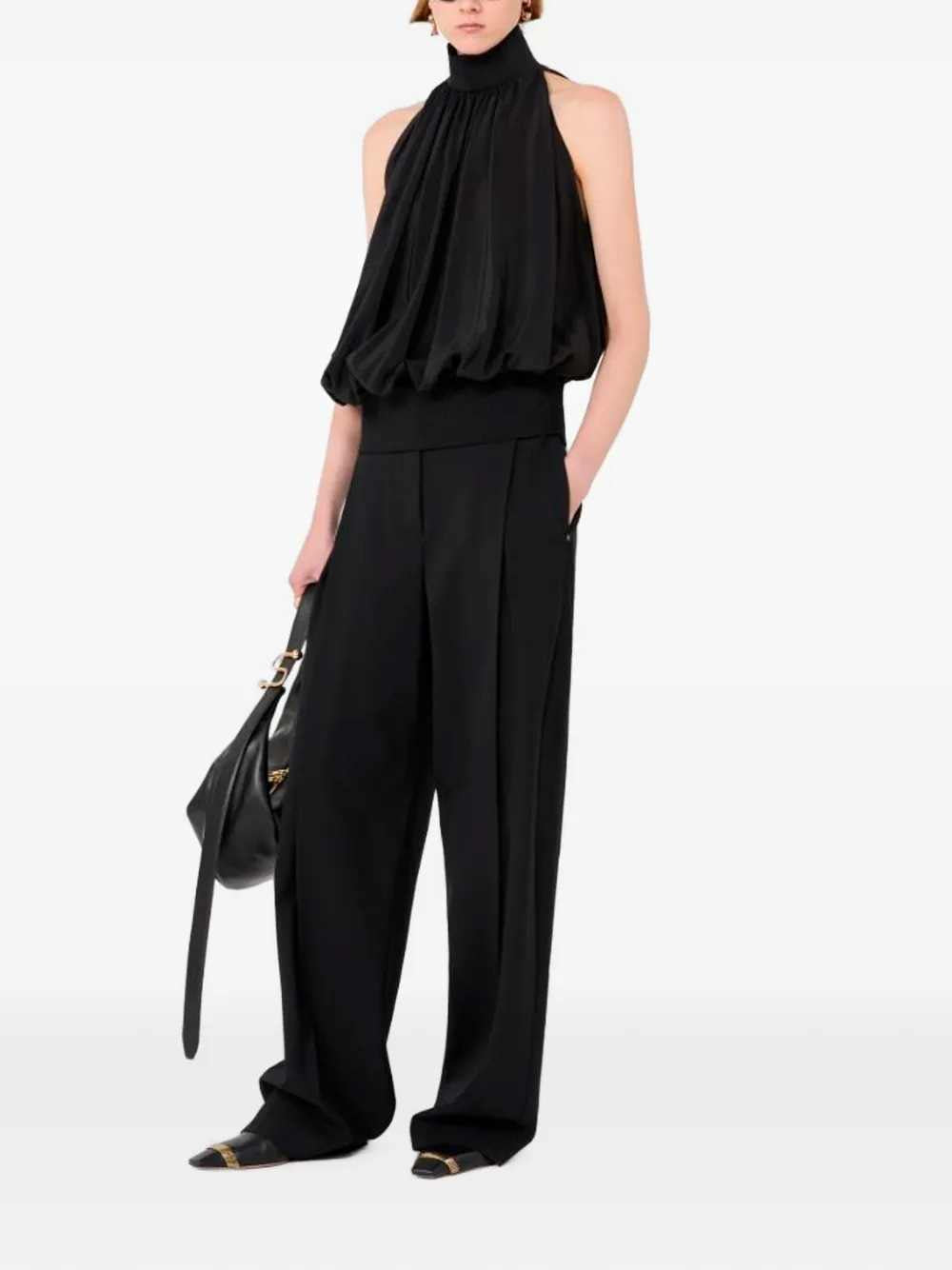 Sportmax Women Silk Halter-Neck Top SPORTMAX