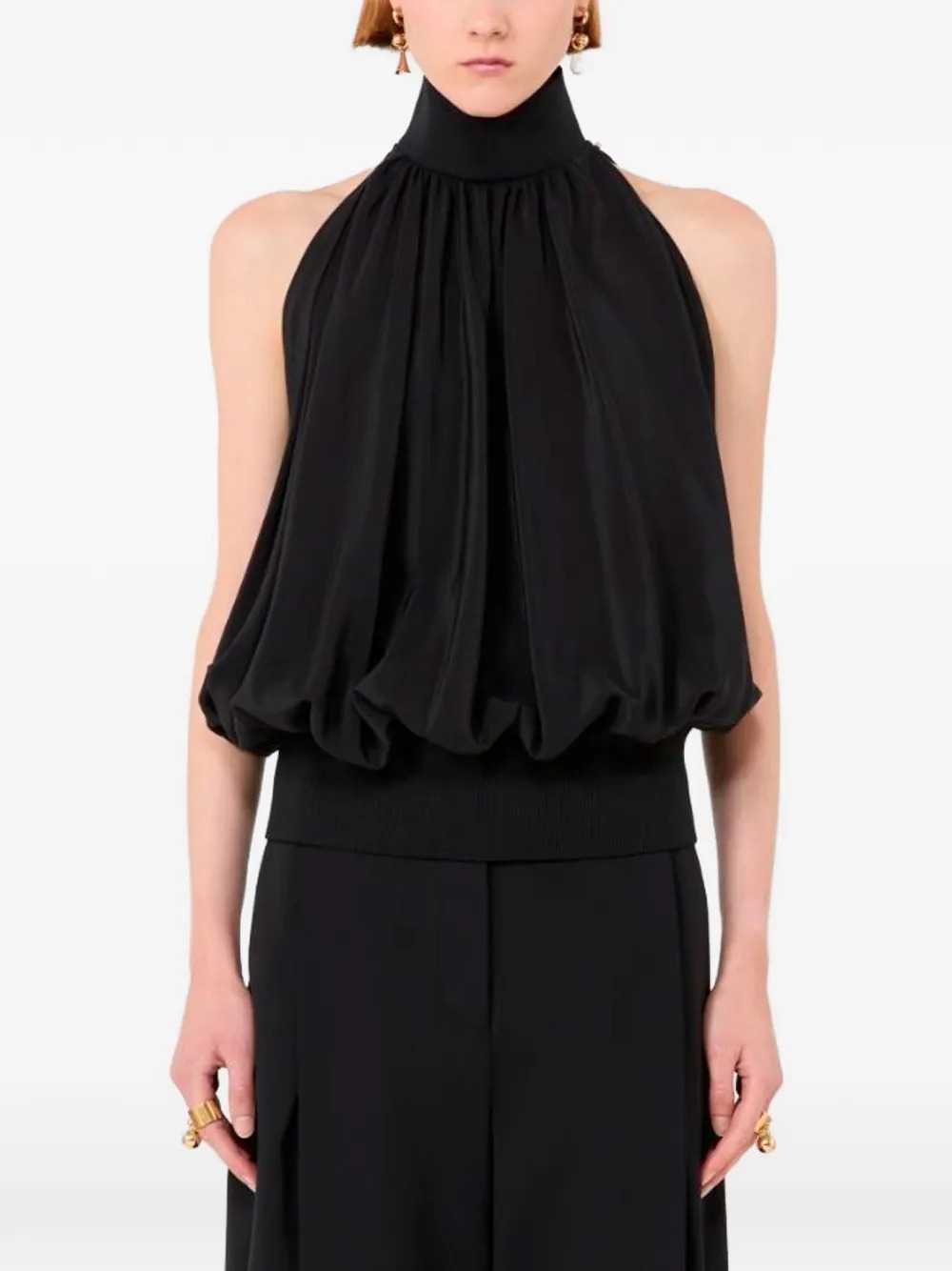 Sportmax Women Silk Halter-Neck Top SPORTMAX