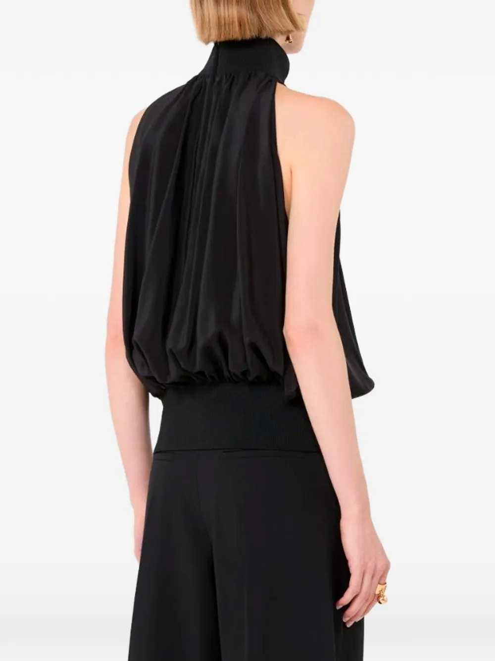 Sportmax Women Silk Halter-Neck Top SPORTMAX