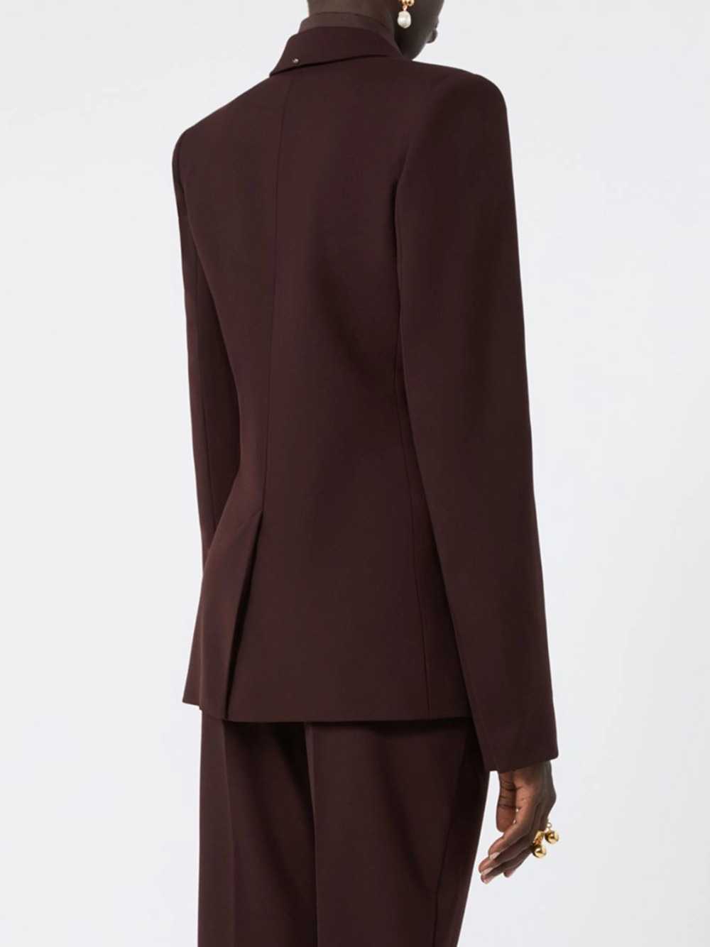 Sportmax Women Tailored Stretch Wool Jacket - Plum SPORTMAX