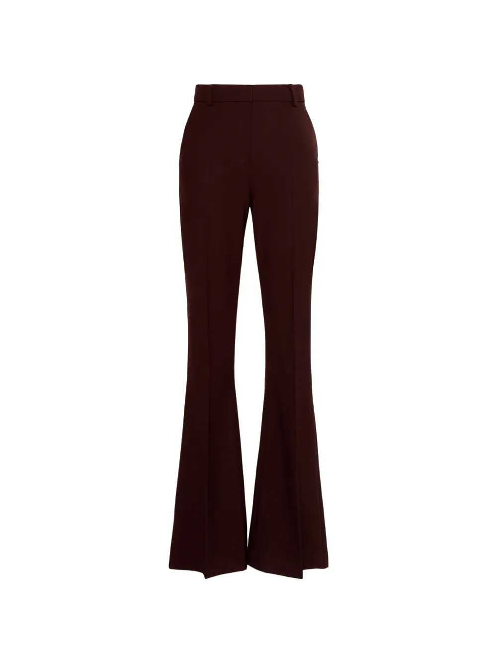 Sportmax Women Flared Trousers With Pressed Crease SPORTMAX