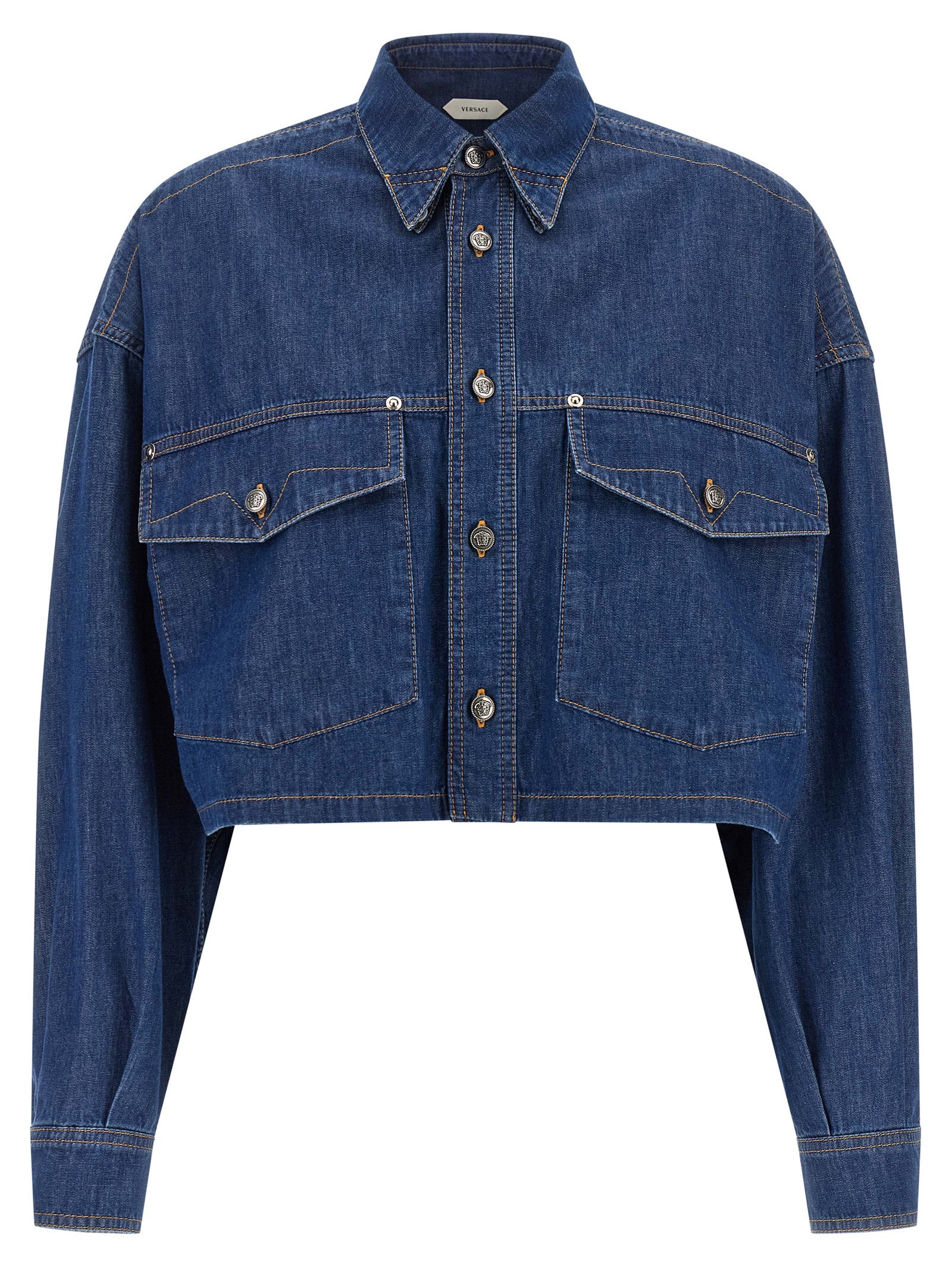 Versace Women Cropped Shirt VERSACE