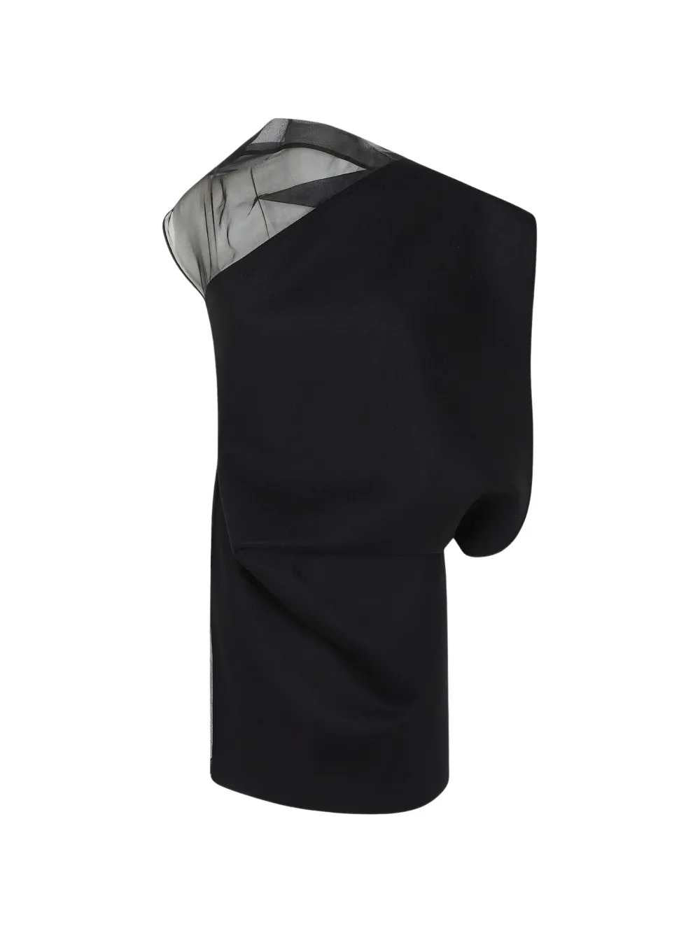 Sportmax Women Asymmetric Sleeveless Dress - Black SPORTMAX