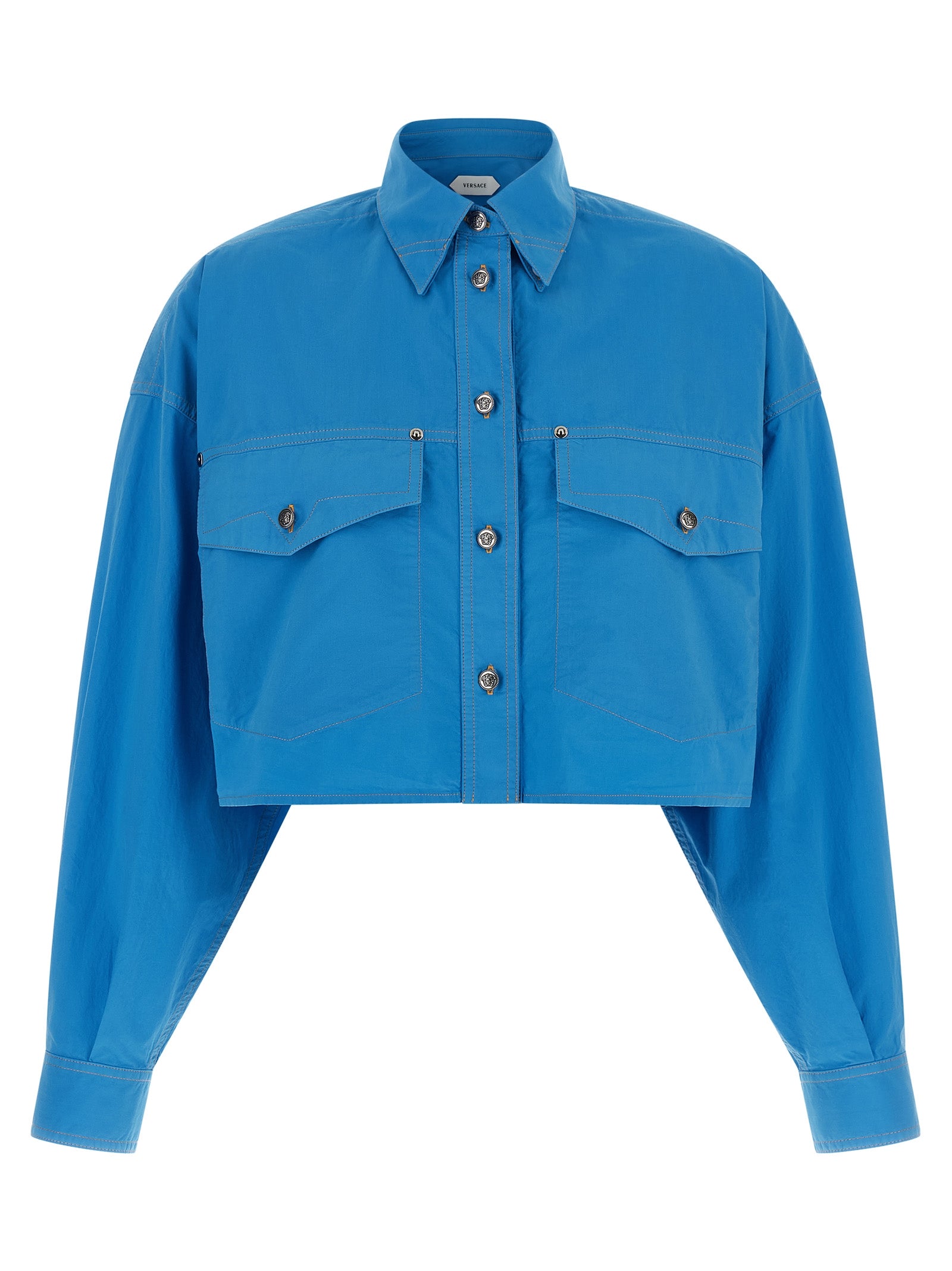 Versace Women 'Medusa' Button Shirt VERSACE