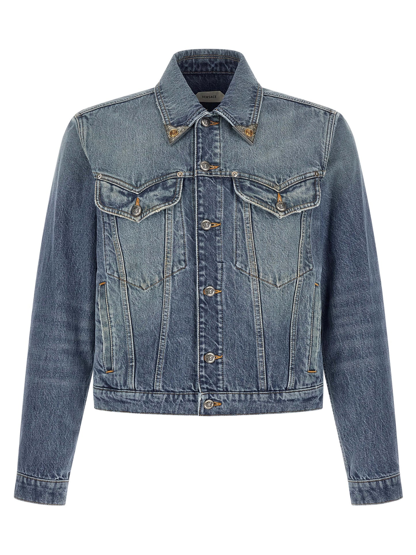 Versace Men 'Medusa' Denim Jacket VERSACE
