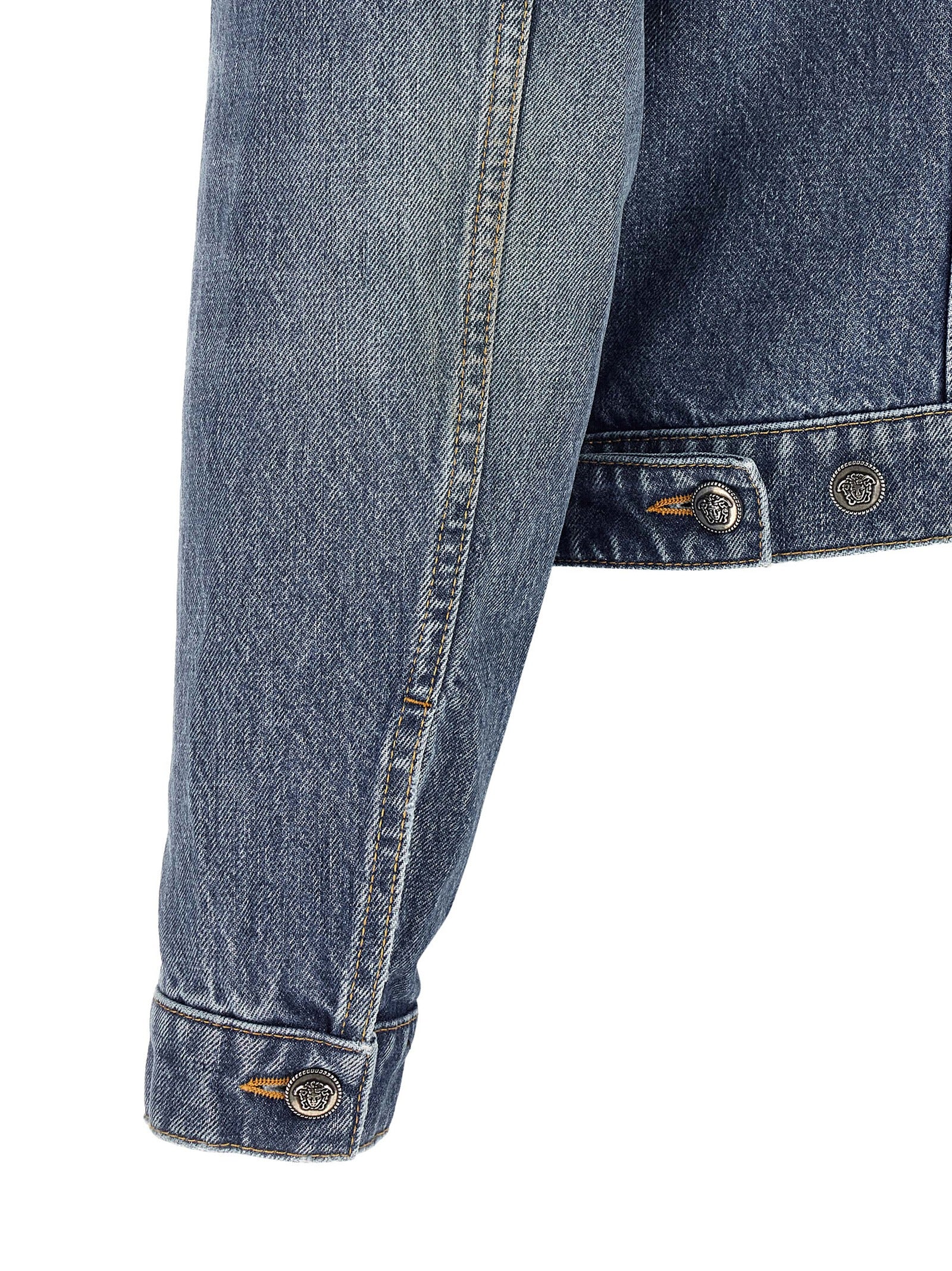 Versace Men 'Medusa' Denim Jacket VERSACE