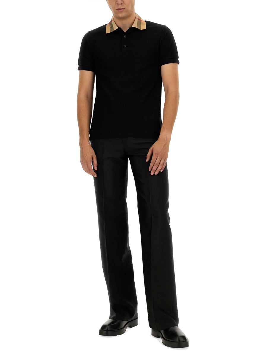 Burberry Men Cotton Polo BURBERRY