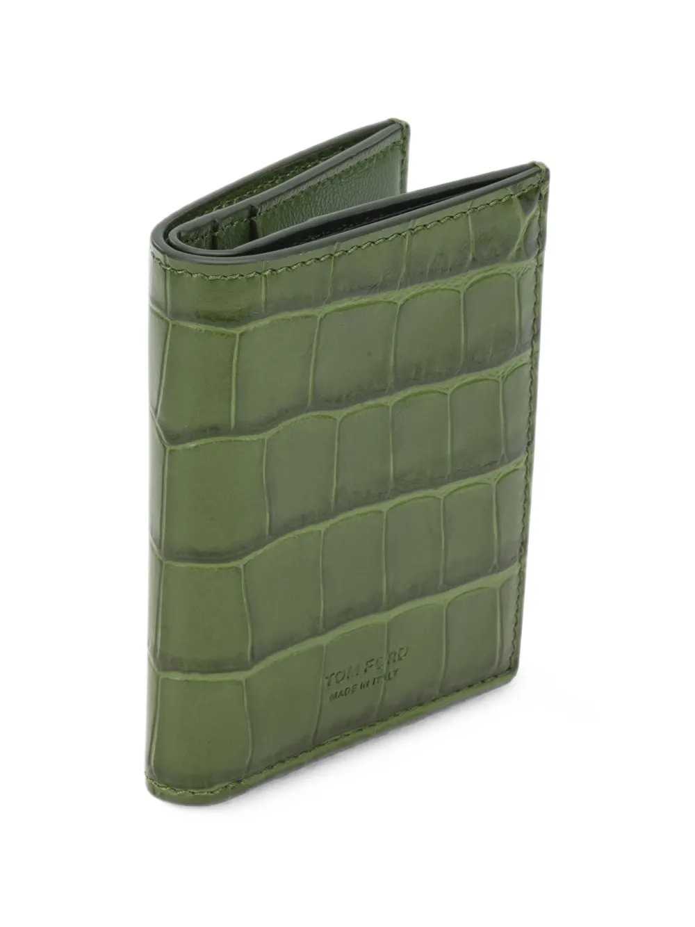 Tom Ford Men Crocodile-Effect Wallet TOM FORD