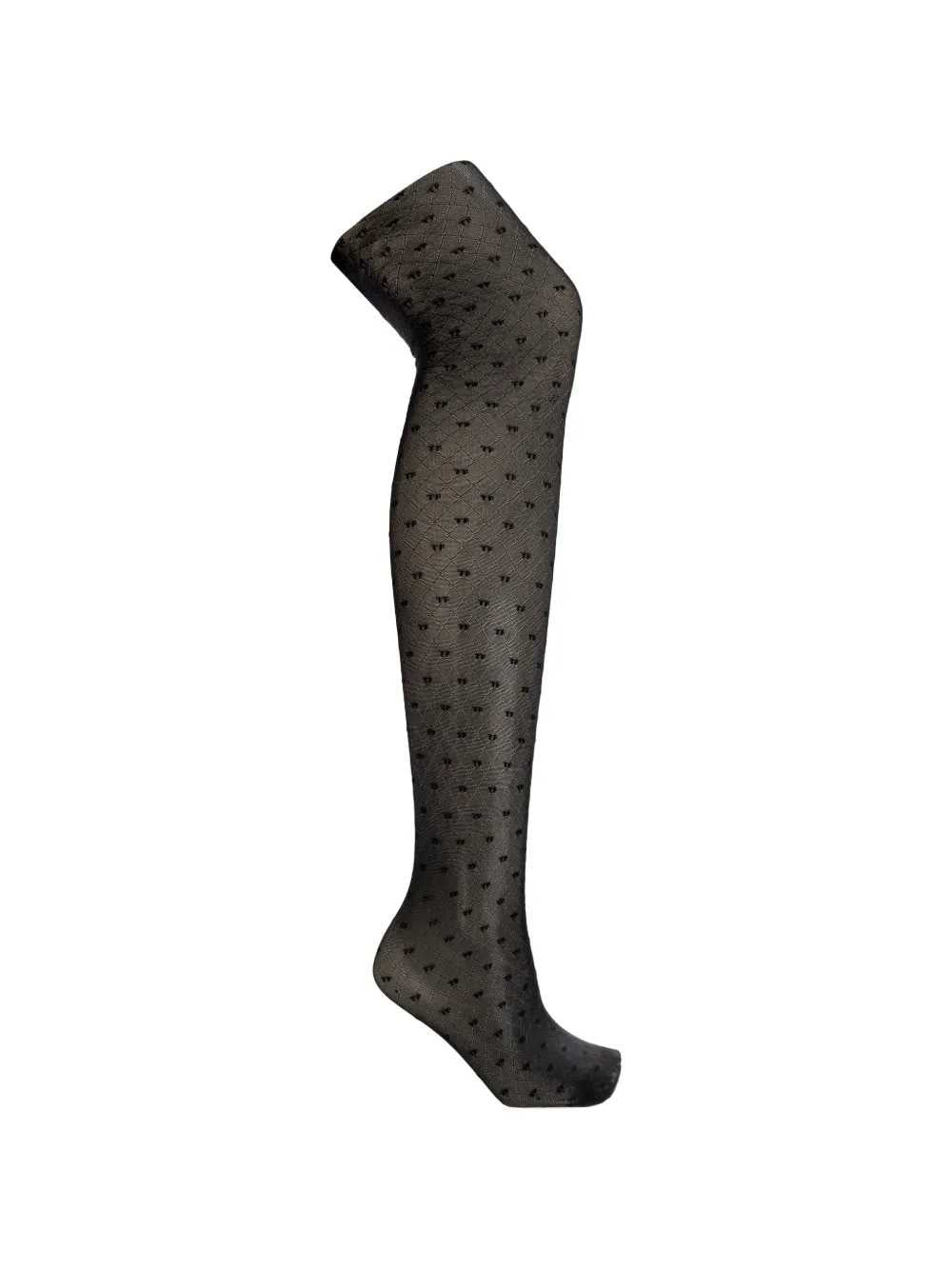 Tom Ford Women Monogram-Patterned Diamond-Knit Tights TOM FORD