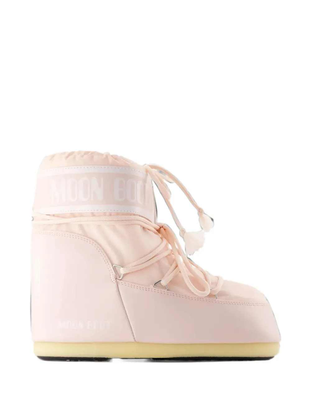 Moon Boot Women Icon Low Boots In Pink Nylon MOON BOOT