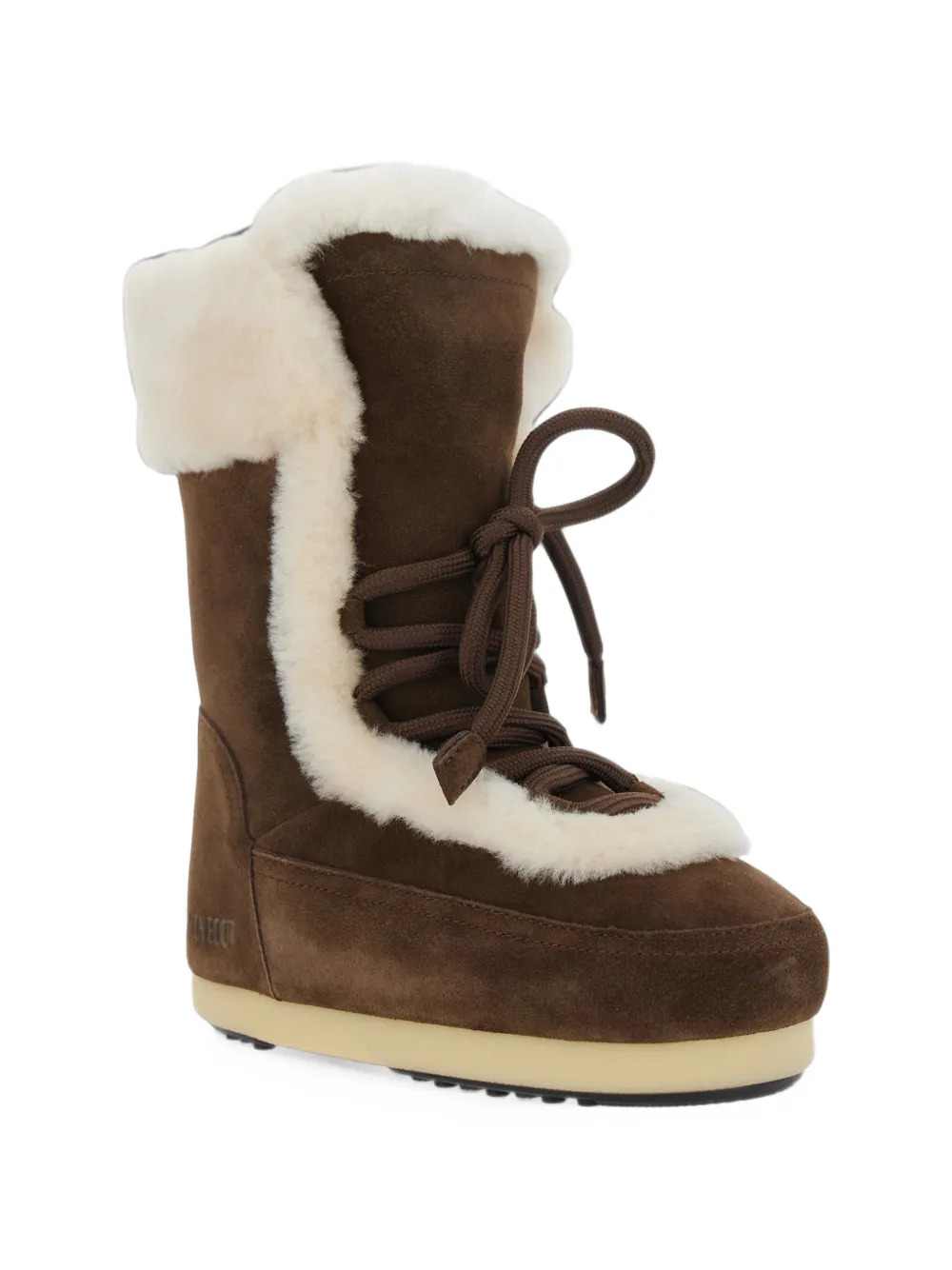 Moon Boot Women Evx Boots In `Fairy` Brown MOON BOOT