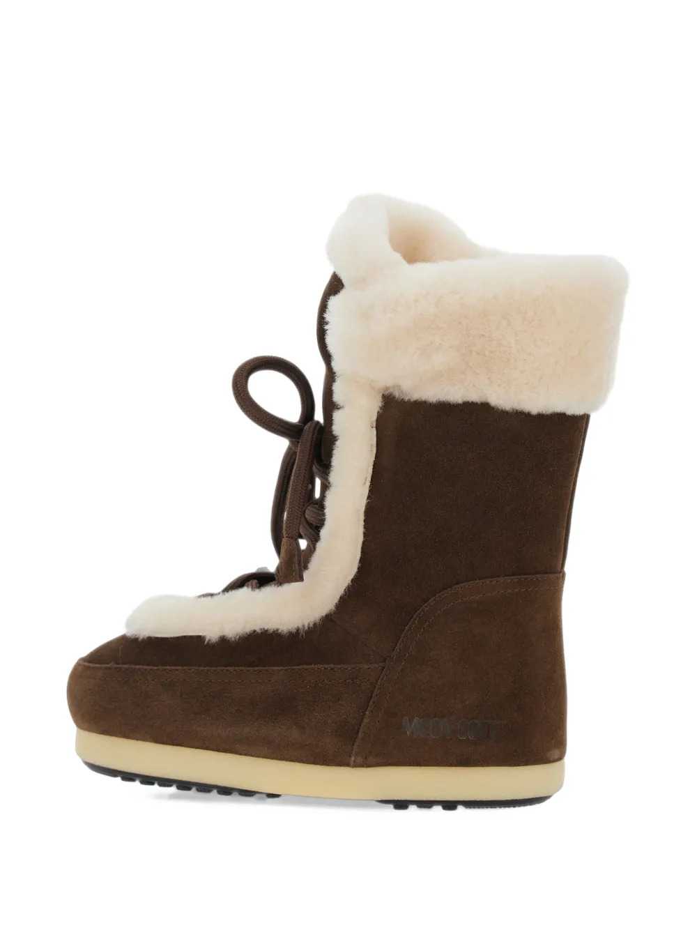 Moon Boot Women Evx Boots In `Fairy` Brown MOON BOOT