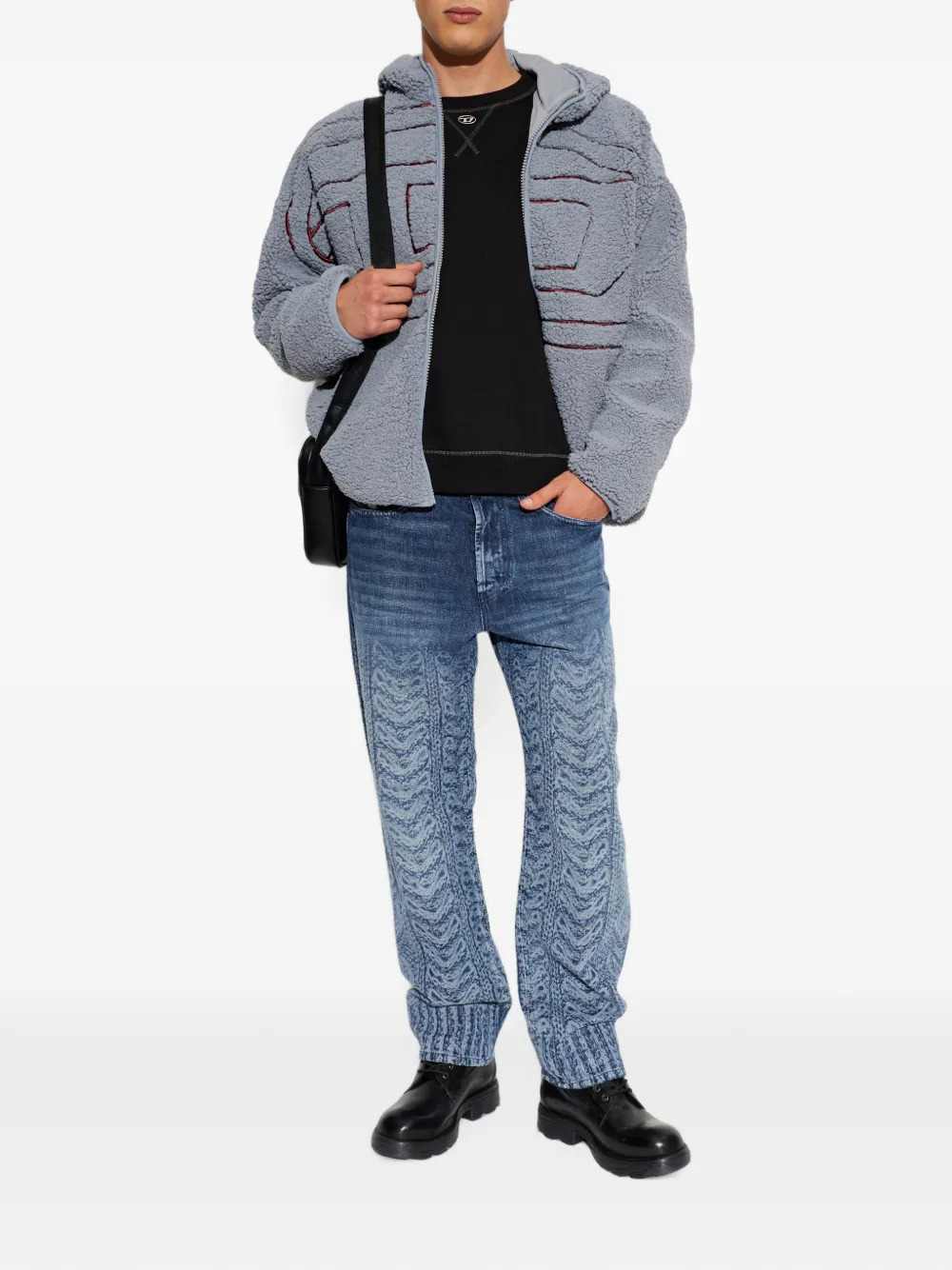 Diesel Men 2024 D-Macs-S8 Printed Jeans DIESEL