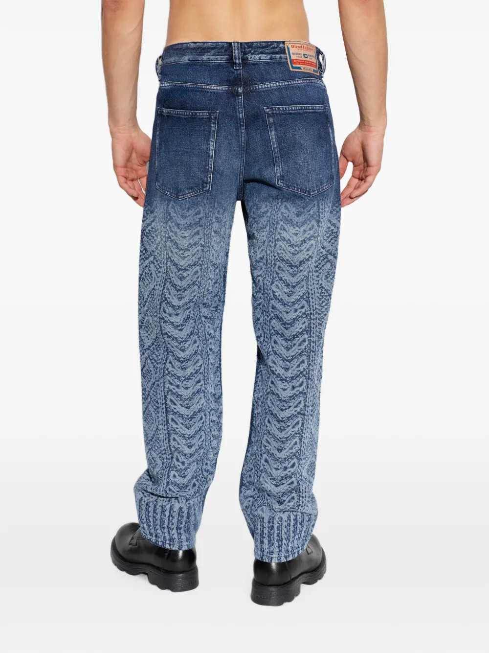 Diesel Men 2024 D-Macs-S8 Printed Jeans DIESEL
