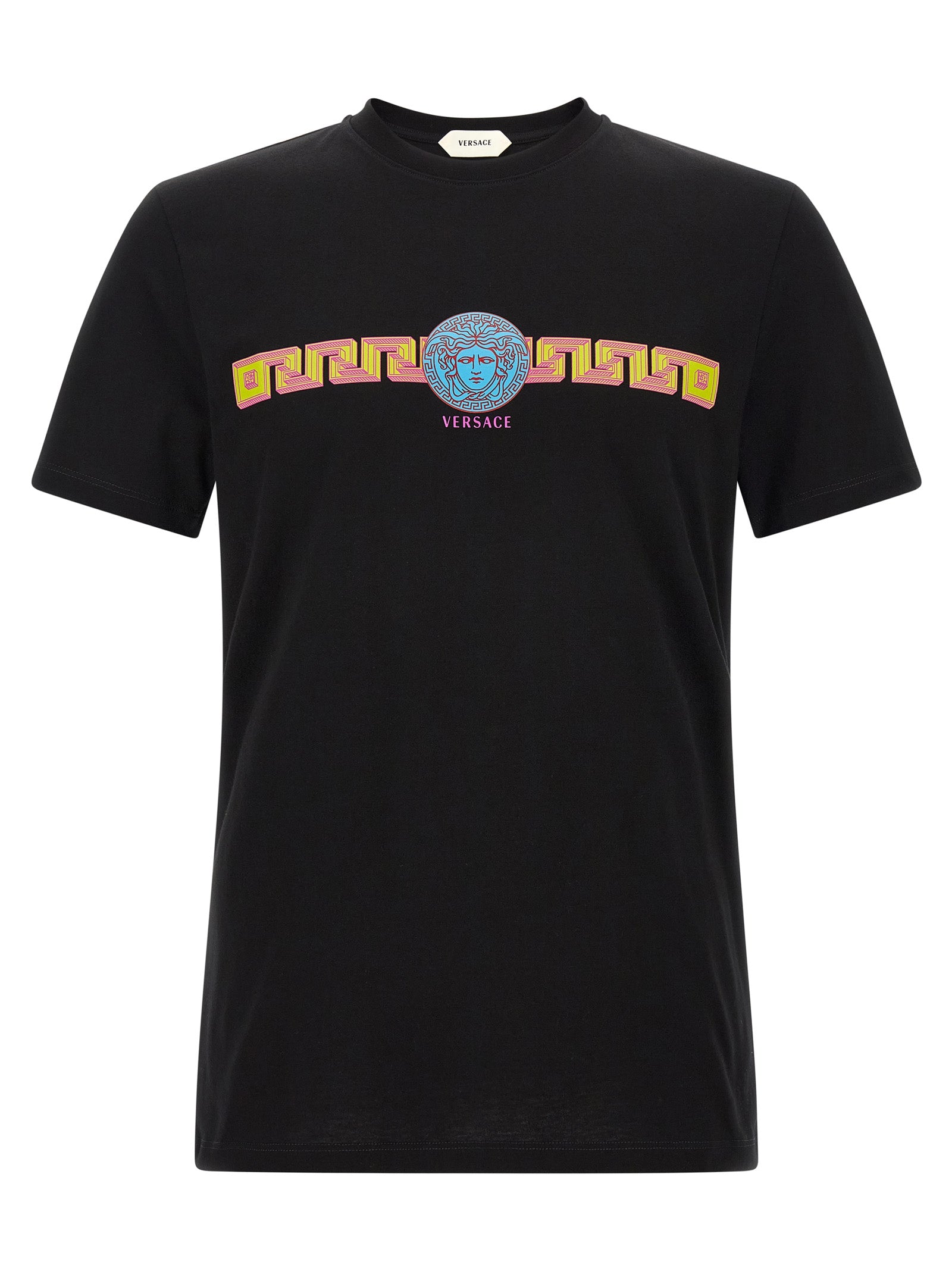 Versace Men 'Medusa' Print Cotton T-Shirt VERSACE