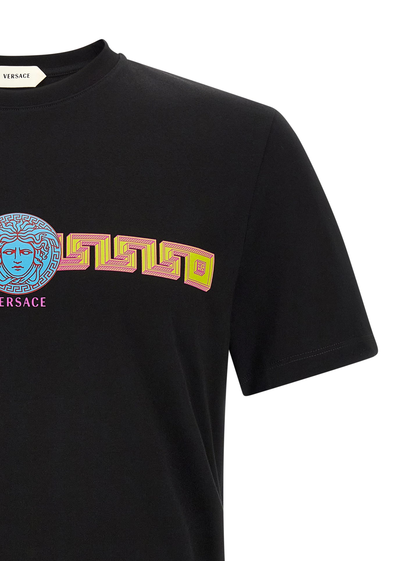 Versace Men 'Medusa' Print Cotton T-Shirt VERSACE