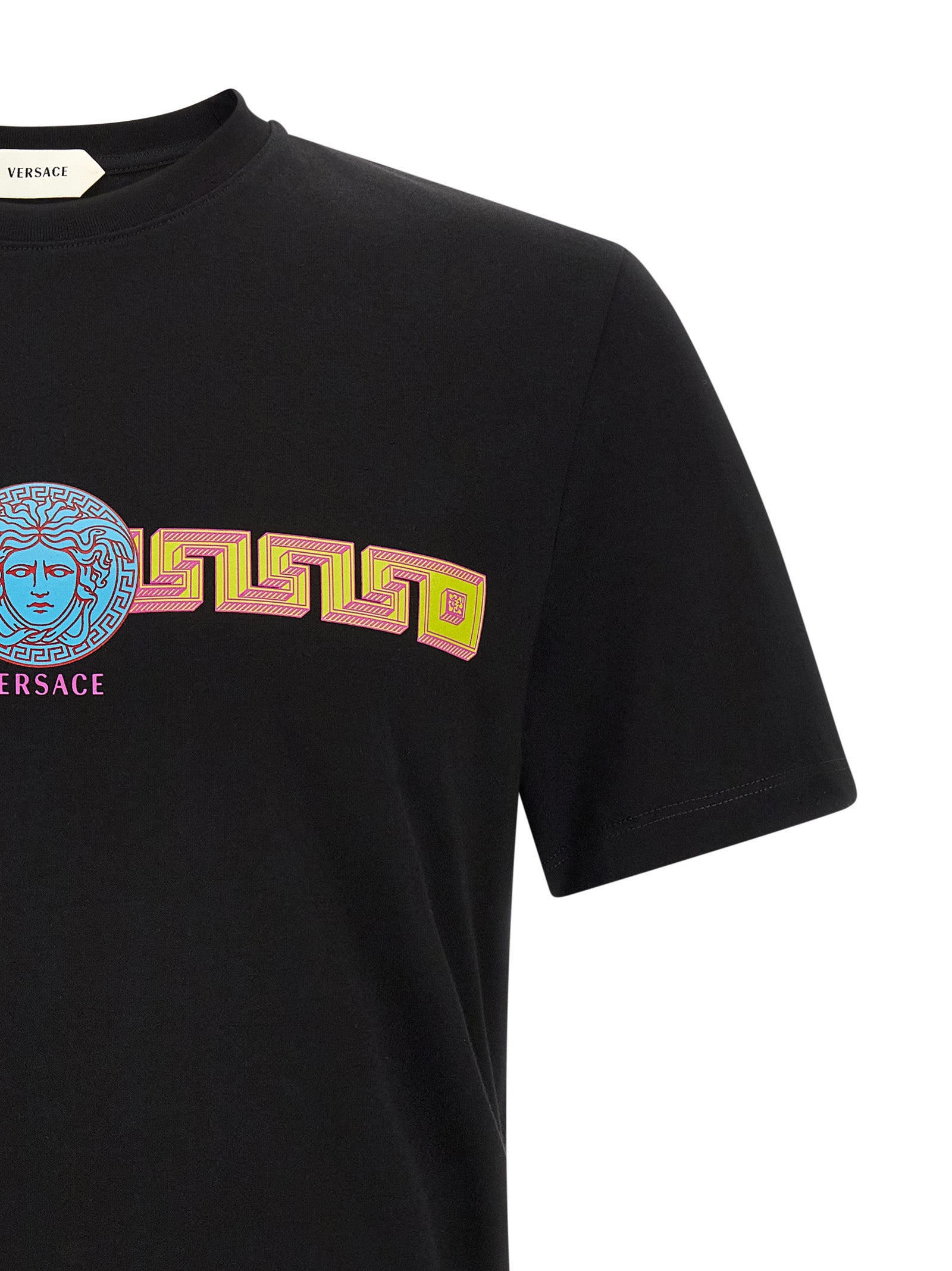 Versace Men 'Medusa' Print Cotton T-Shirt VERSACE