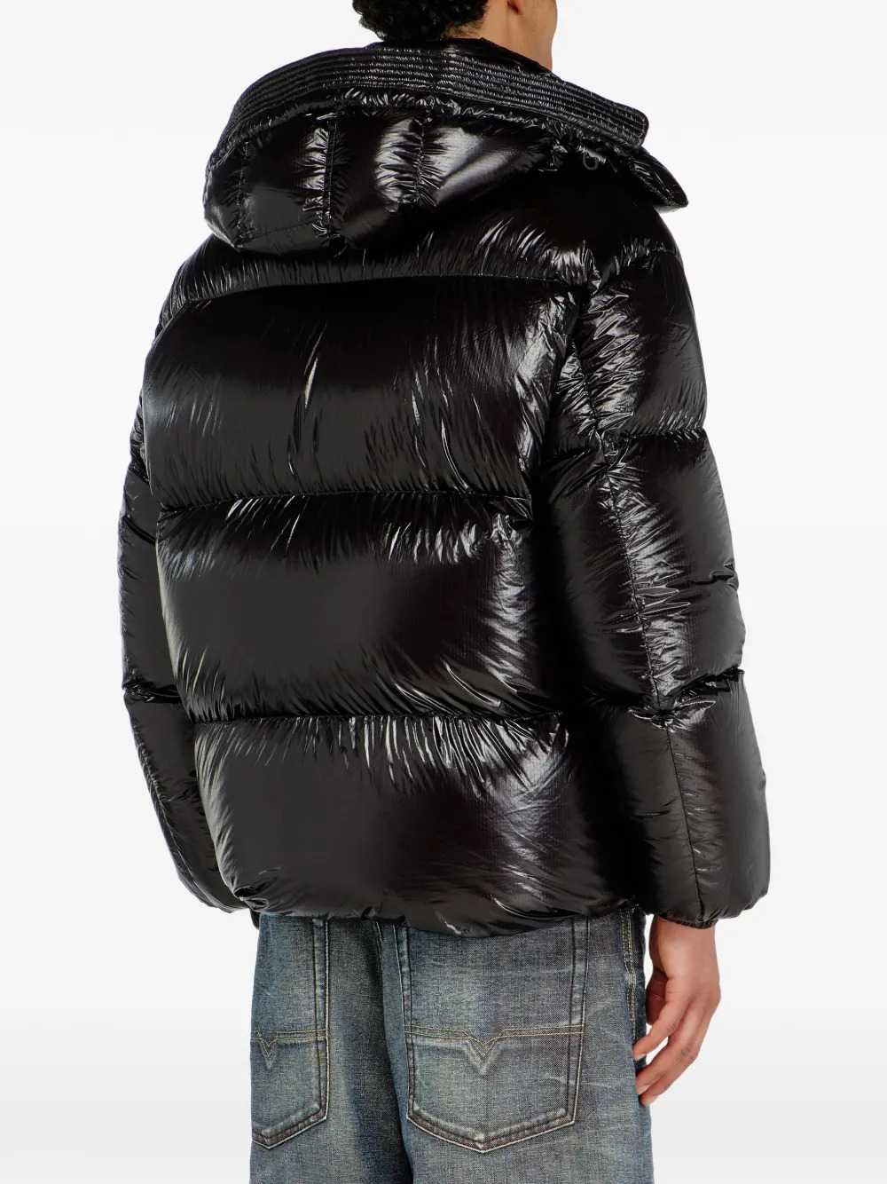 Diesel Men Piumino Con Cappuccio Rimovibile DIESEL