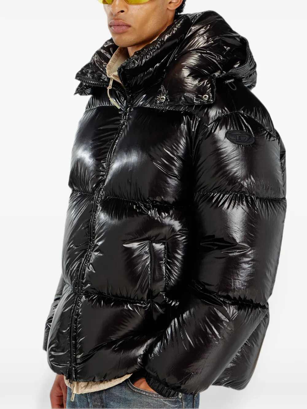 Diesel Men Piumino Con Cappuccio Rimovibile DIESEL