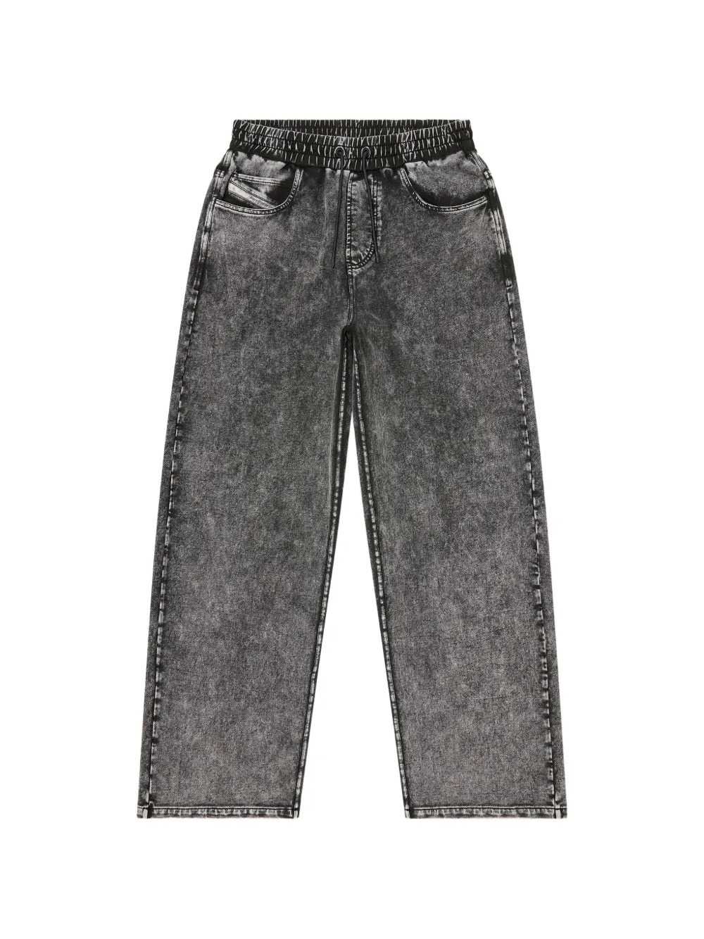 Diesel Men Denim-Effect Sweatpants DIESEL