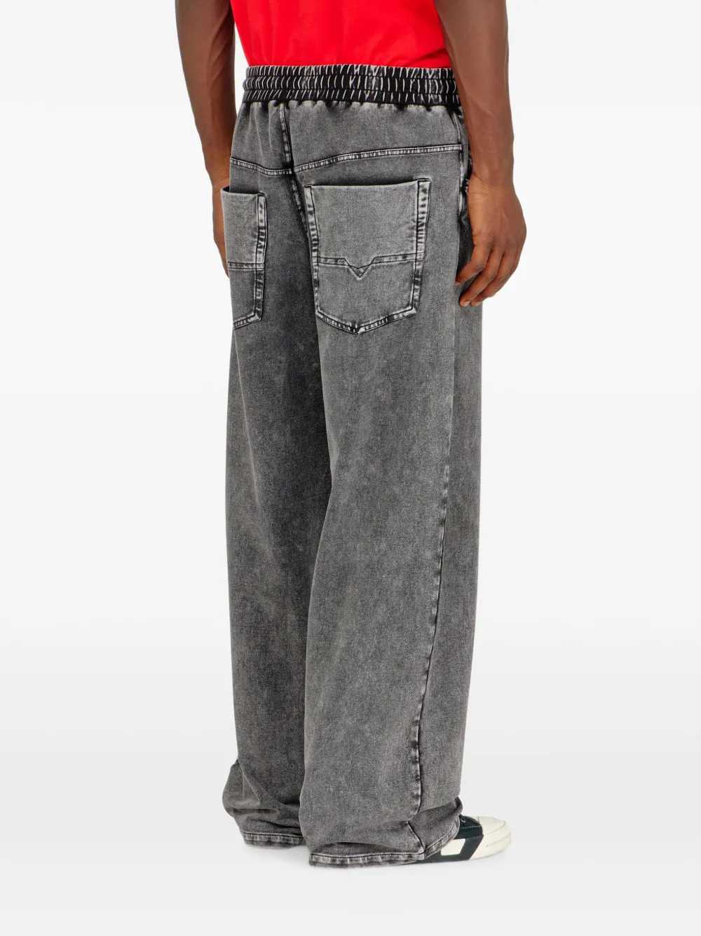 Diesel Men Denim-Effect Sweatpants DIESEL