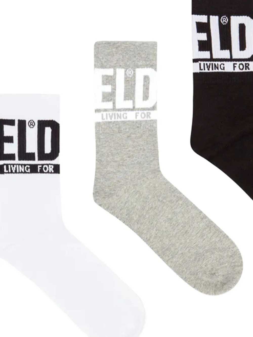 Diesel Men Skm-Ray Socks (3-Pack) DIESEL