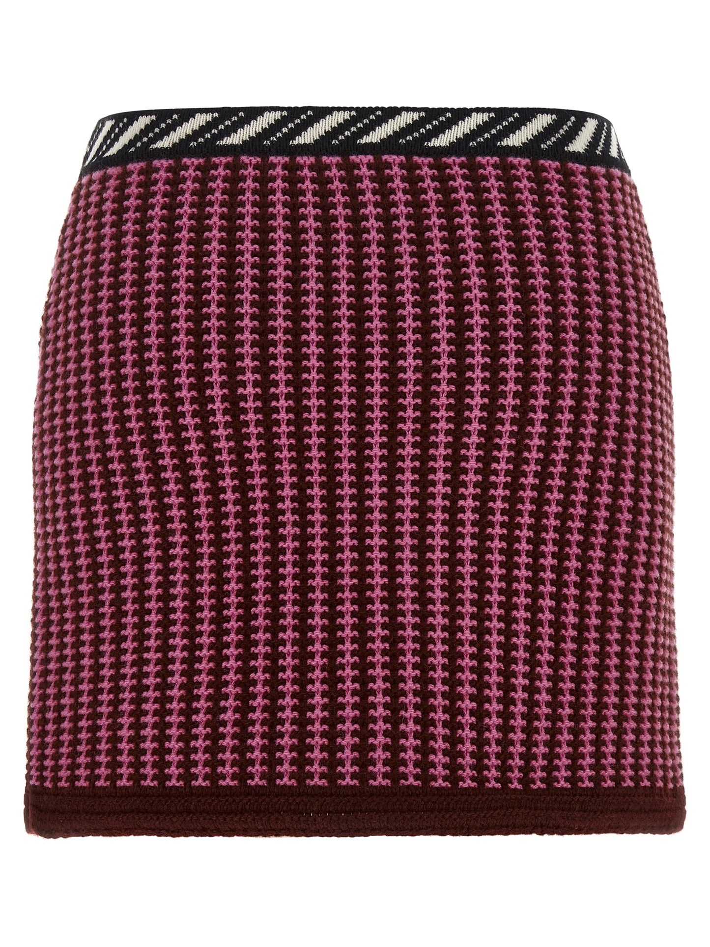 Versace Women Crochet Knit Skirt VERSACE
