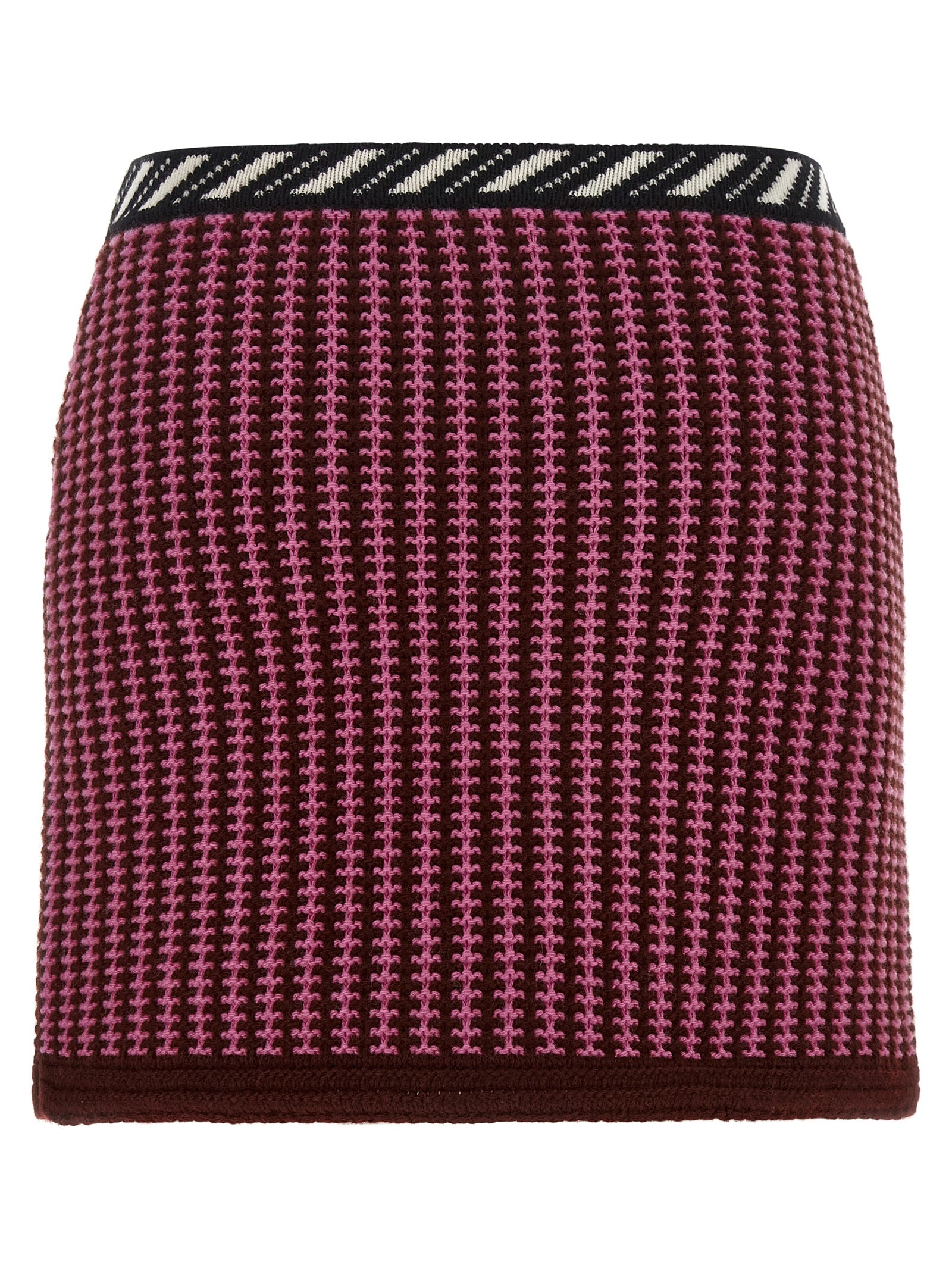 Versace Women Crochet Knit Skirt VERSACE