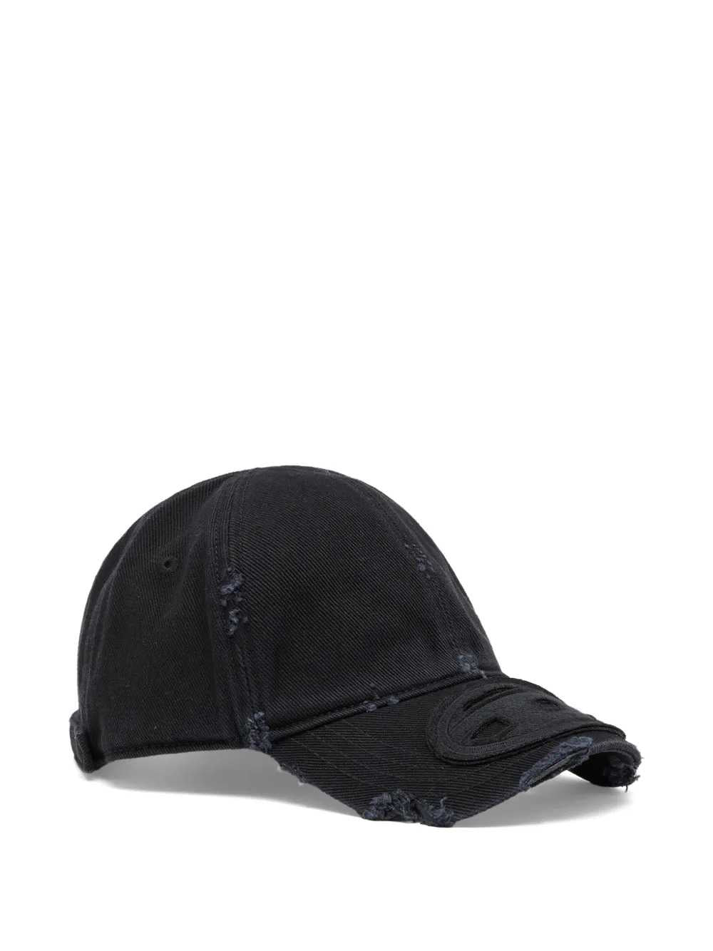 Diesel Men Distressed-Effect Cotton Twill Hat DIESEL