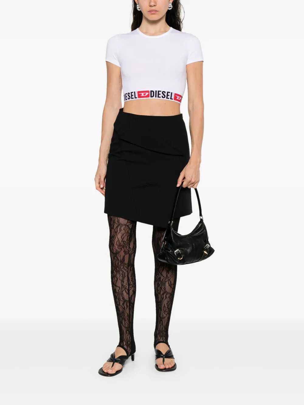 Diesel Women Irma-D-Core Crop Top DIESEL