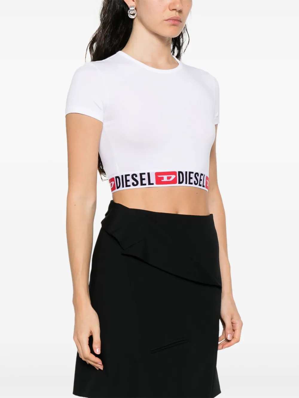 Diesel Women Irma-D-Core Crop Top DIESEL