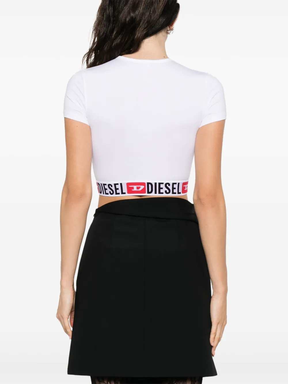 Diesel Women Irma-D-Core Crop Top DIESEL