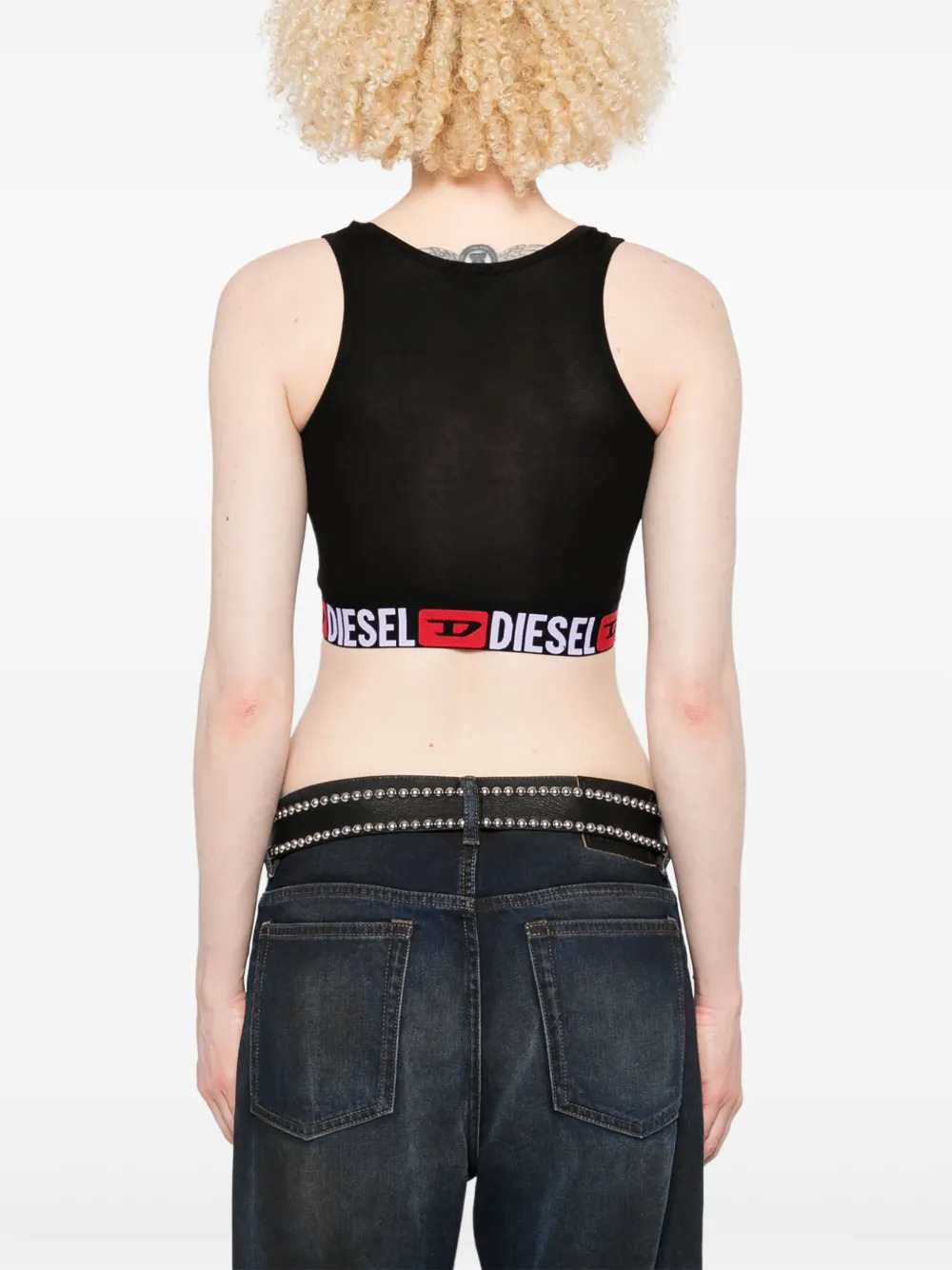 Diesel Women Sandra-D-Core Crop Top DIESEL
