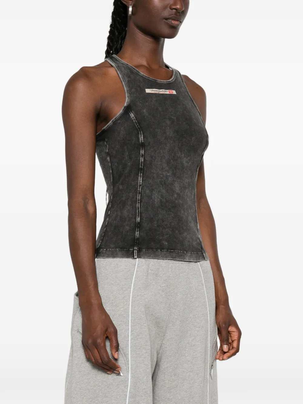 Diesel Women Irene Top With Appliqué DIESEL