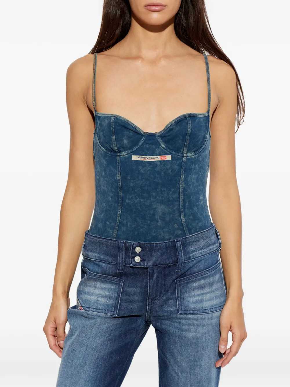 Diesel Women Tilda-Dnm Bodysuit DIESEL